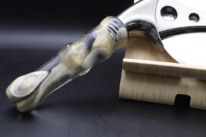 Deer Antler in Resin Pizza Cutter